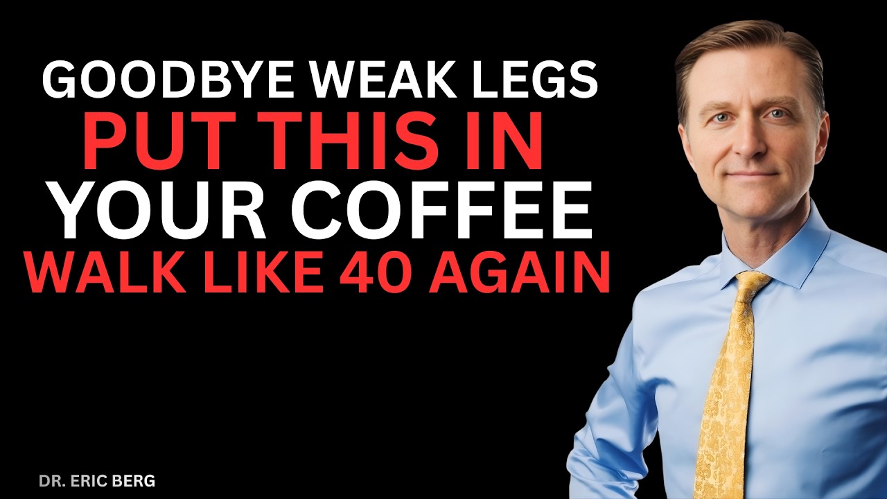 Senior: Gain Muscle After 60: Add This One Ingredient To Your Morning Coffee | Dr Eric Berg DC