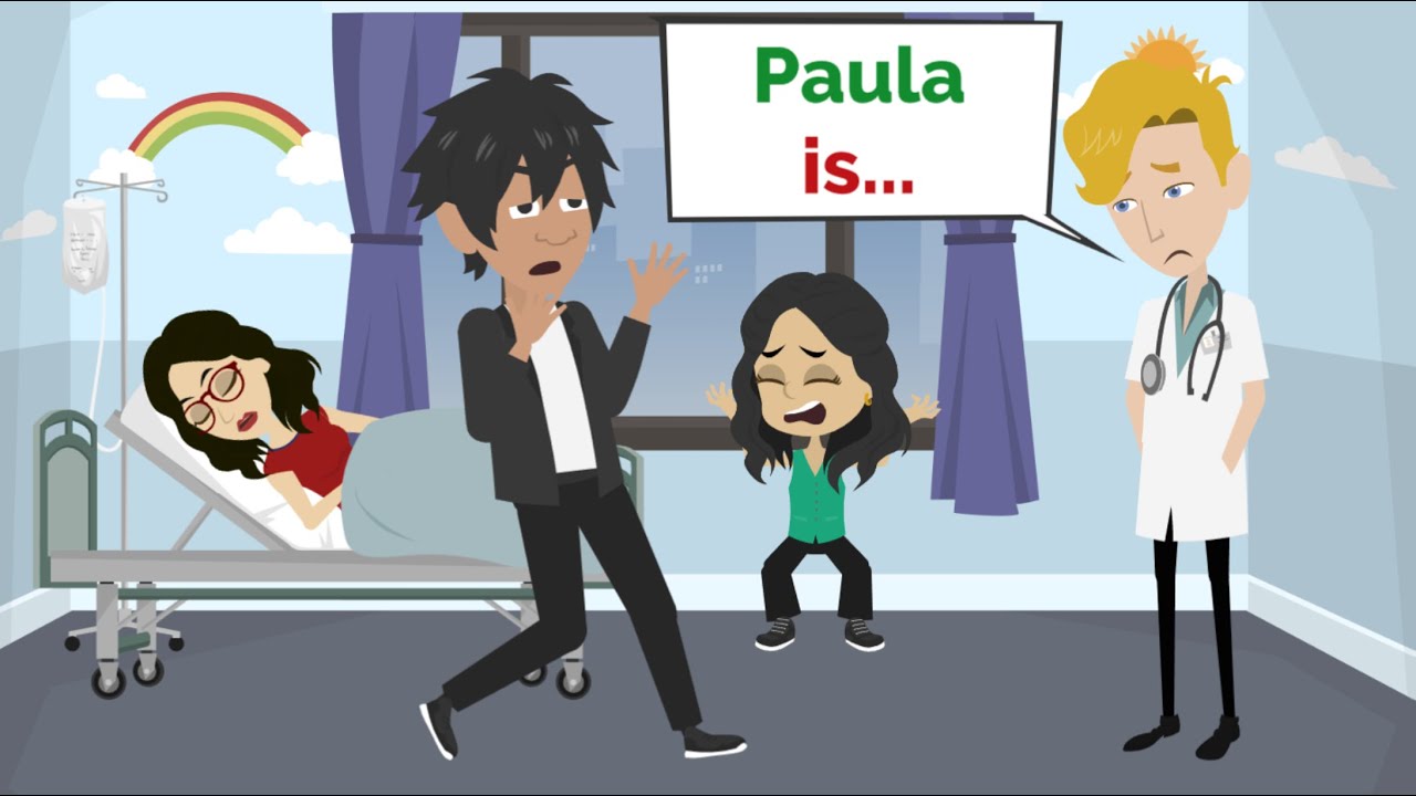 Paula is... | Easy English conversation practice | Fun English with Nora