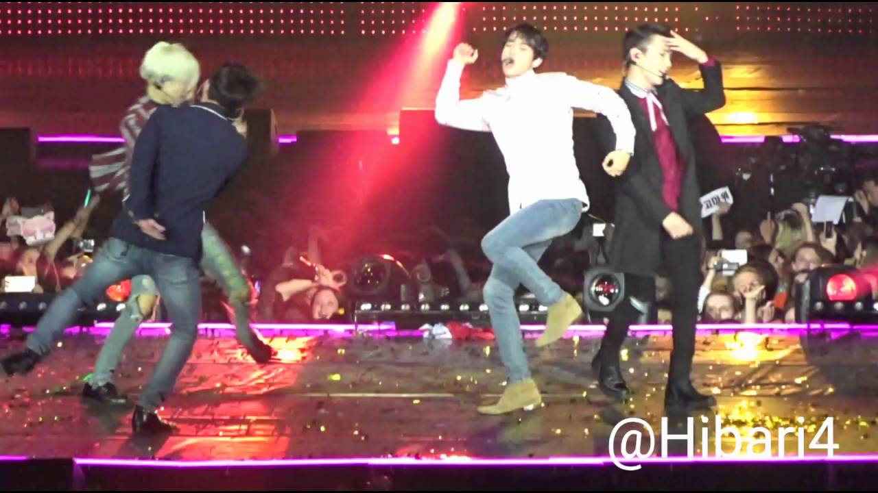 Shinee Why so serious + Beautiful @ kcon in Paris 20160502