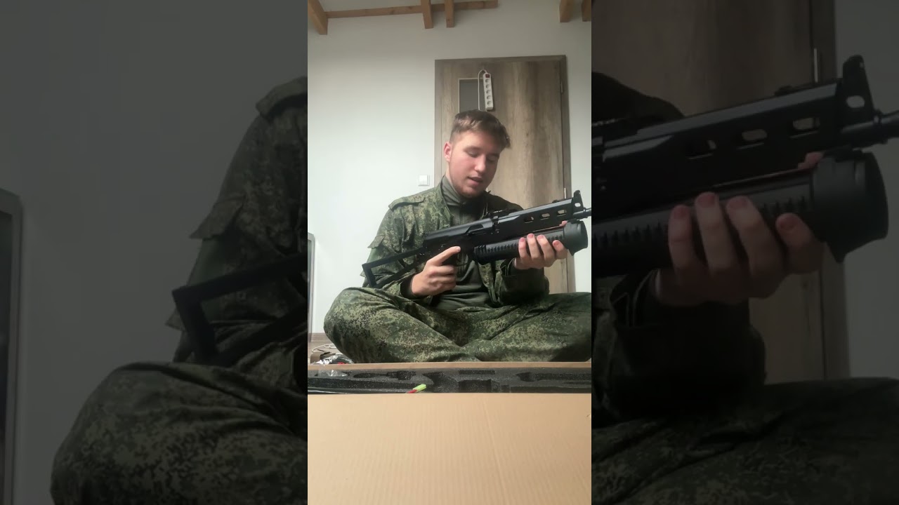 Airsoft Unboxing CQB zbraň