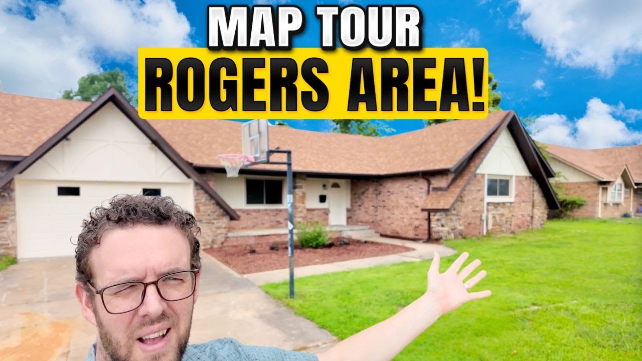 What to Expect When Moving to ROGERS ARKANSAS [Map Tour of Rogers Area]