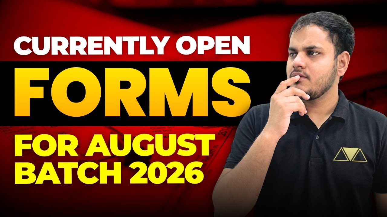Which DNS Forms Are Open Right Now For August Batch 2026? | Full List | Budding Mariners