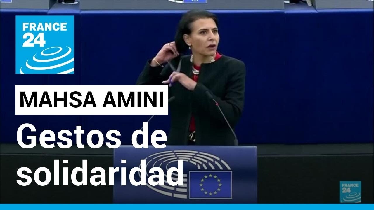 Cortarse un mechón de pelo como símbolo de las protestas iraníes • FRANCE 24 Español