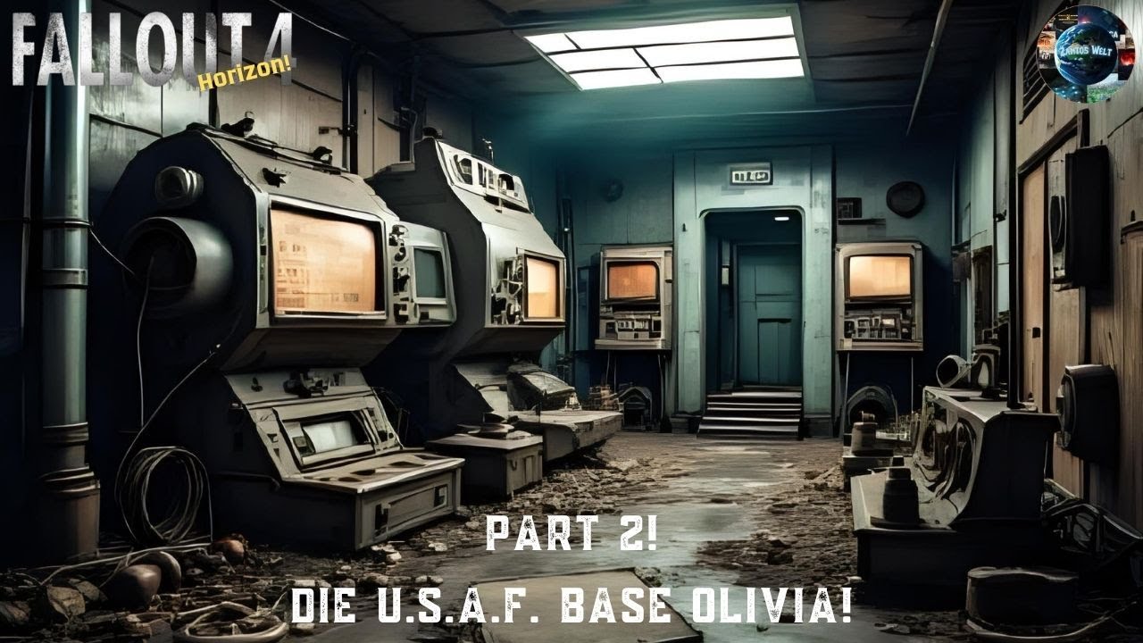 Fallout 4 (+Mods) Part 2! Die U.S.A.F. Satellitenstation Olivia! ⚡🧨❗ / Gameplay Deutsch!
