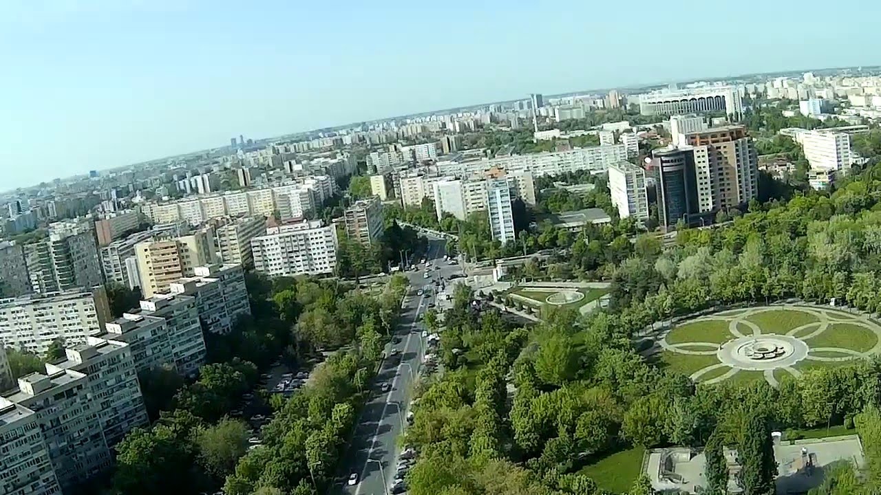 Filmare HD aeriana a cartierului Titan si Pantelimon cu Drona