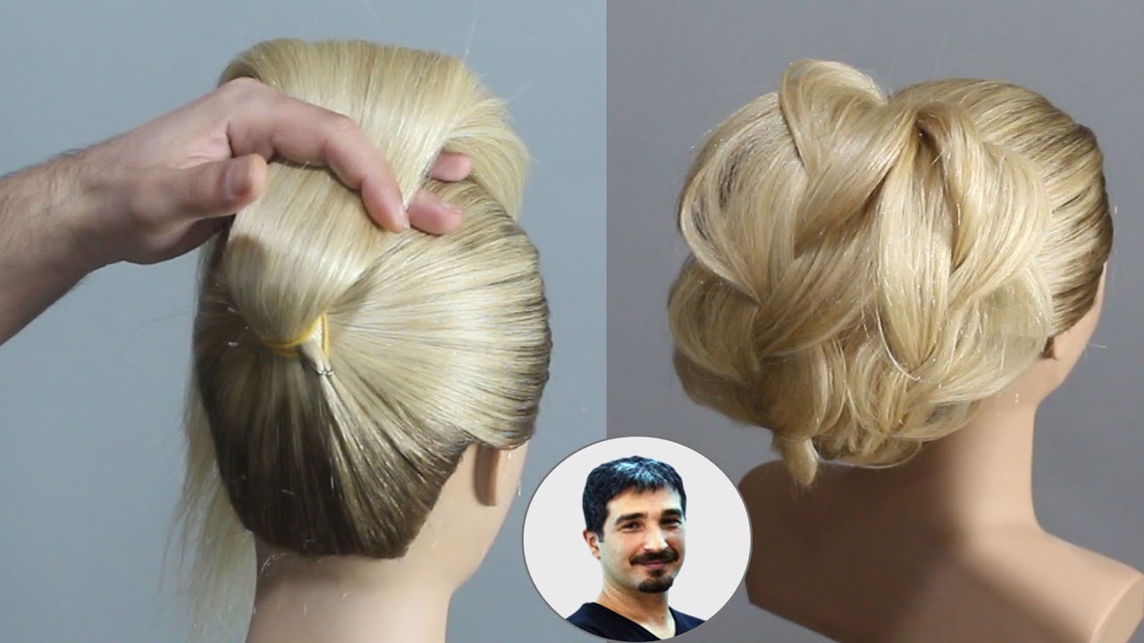 ÖRGÜLÜ TEPEDE TOPUZ SAÇ MODELLERİ NASIL YAPILIR