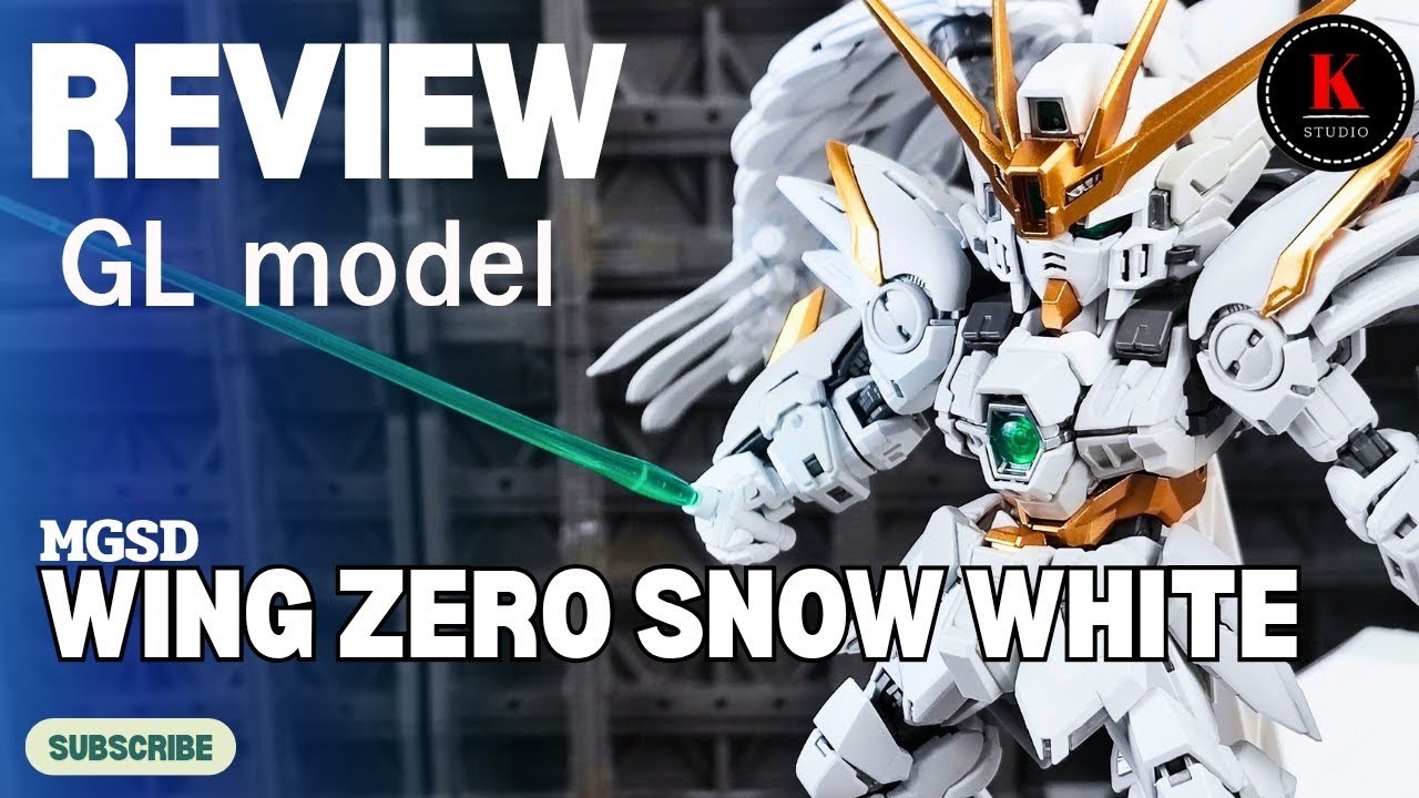 Review (GL-model) MGSD Wing Zero Snow White รู้ว่าเสี่ยง แต่ก็ขอลองสักที กับราคาใบแดง5ใยมีทอน