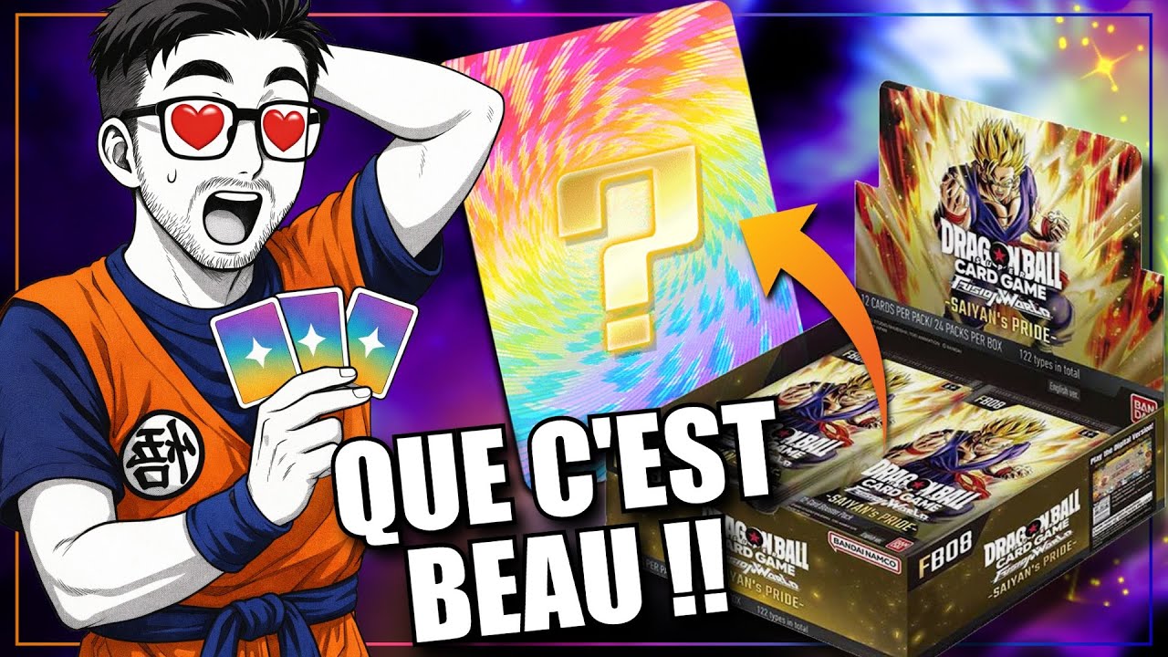😍C'EST QUOI CES DINGUERIES !!🤯 Unboxing FB08 Dragon Ball Fusion World
