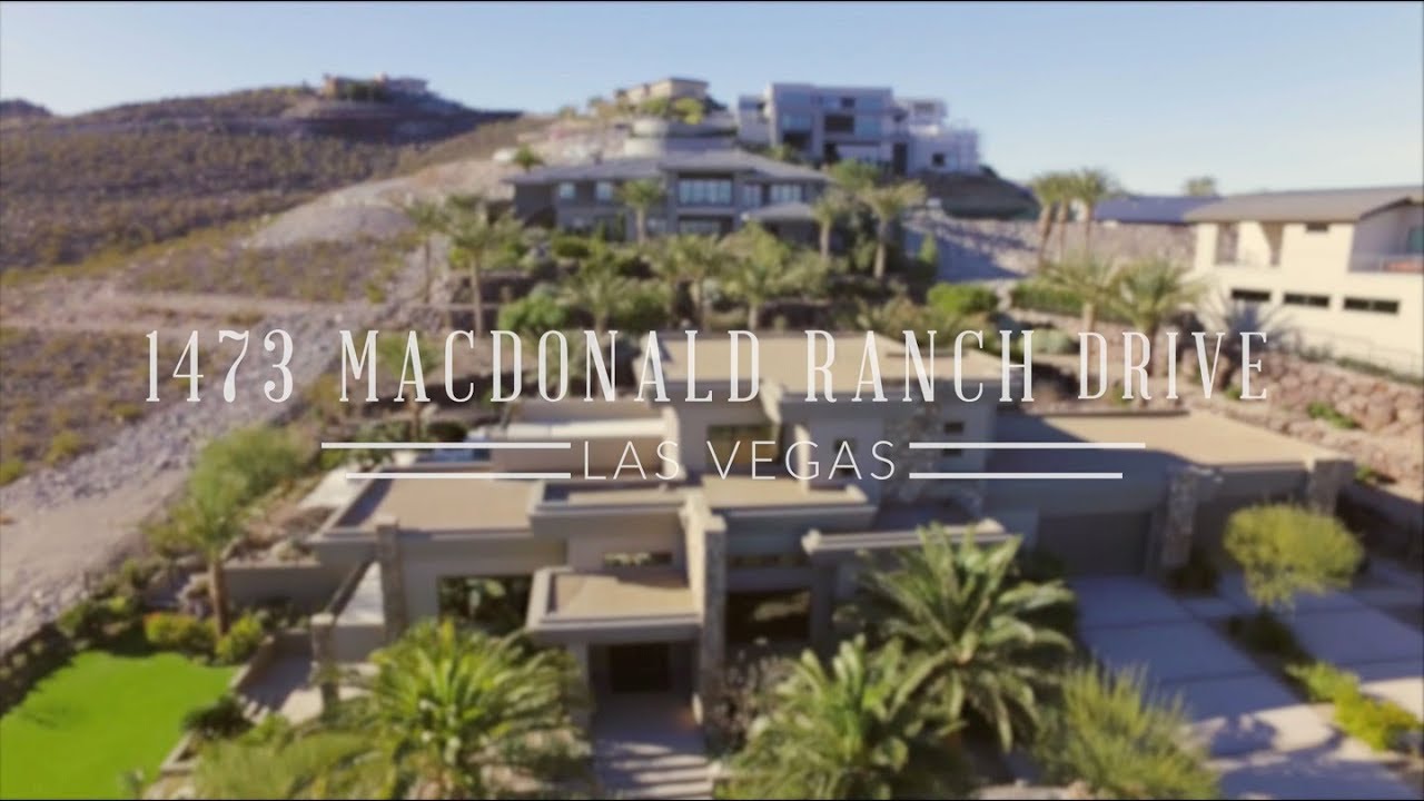 Mansion Tour | $3.5 Million Dollar Estate in Henderson, Nevada | 1473 MacDonald Ranch Drive