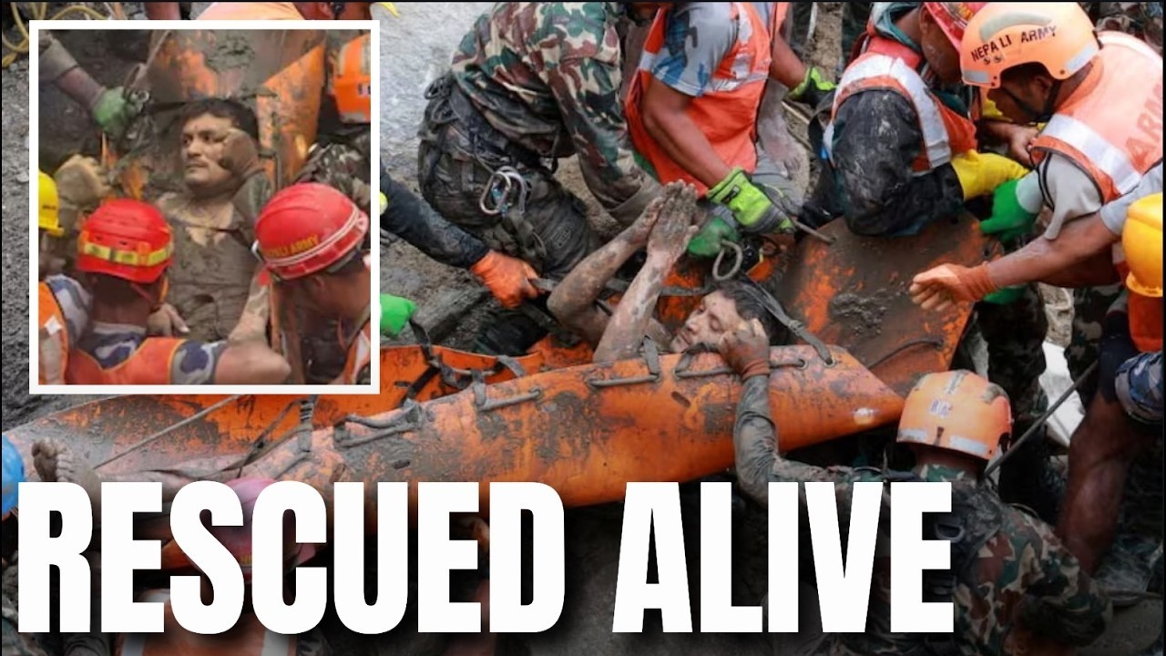 NEPAL FLOODS LIVE | Survivors Rescued After 9 Days From Hydropower Tunnel As Death Toll Crsses 1200