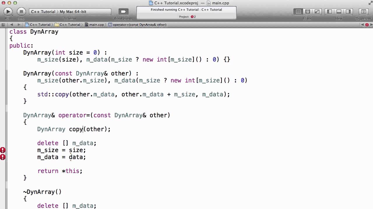 C++ - copy and swap