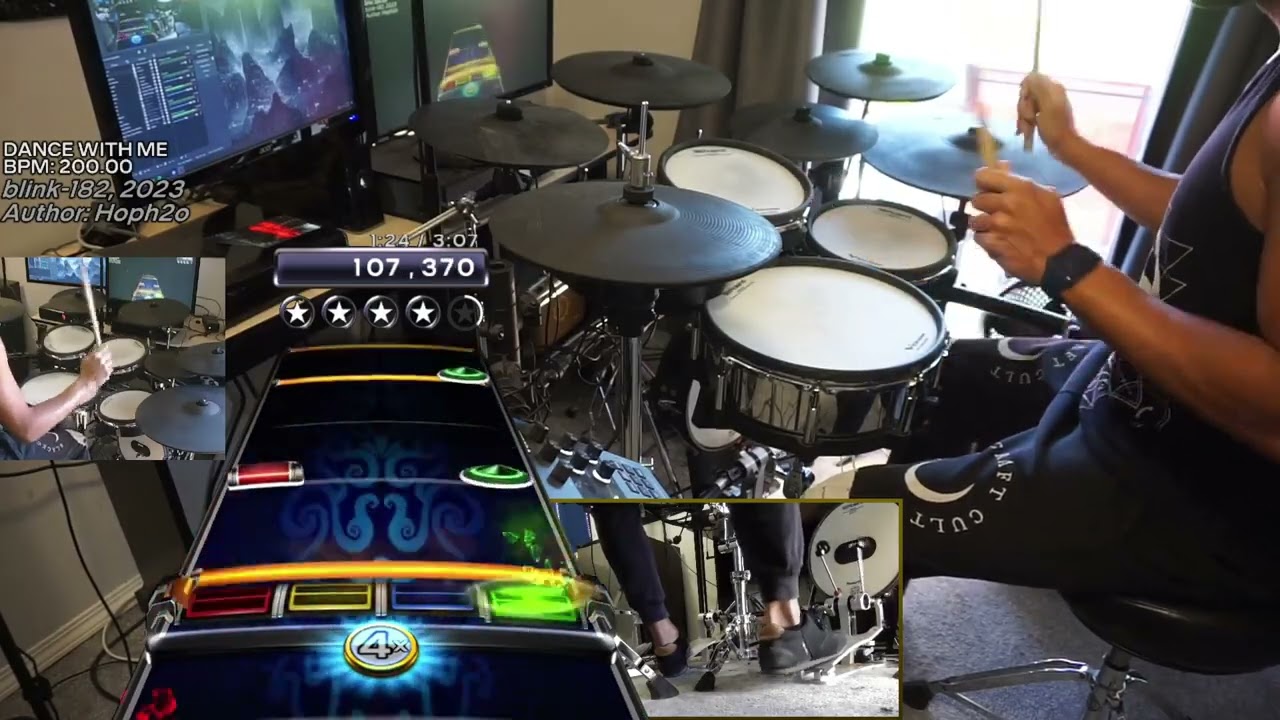 DANCE WITH ME by blink-182 - Pro Drum SRFC