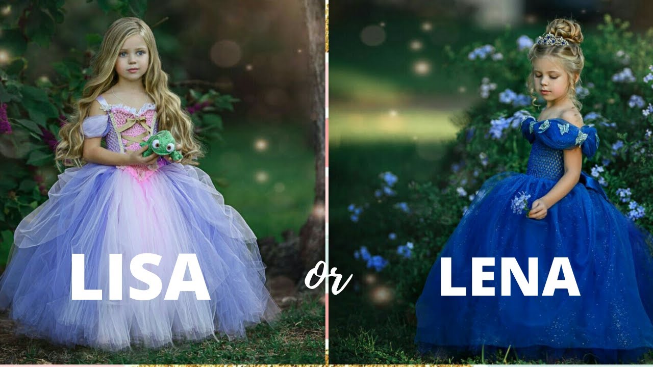 LISA OR LENA 💖 ( KIDS WORLD ) Which do you like more? 💖 You Dress