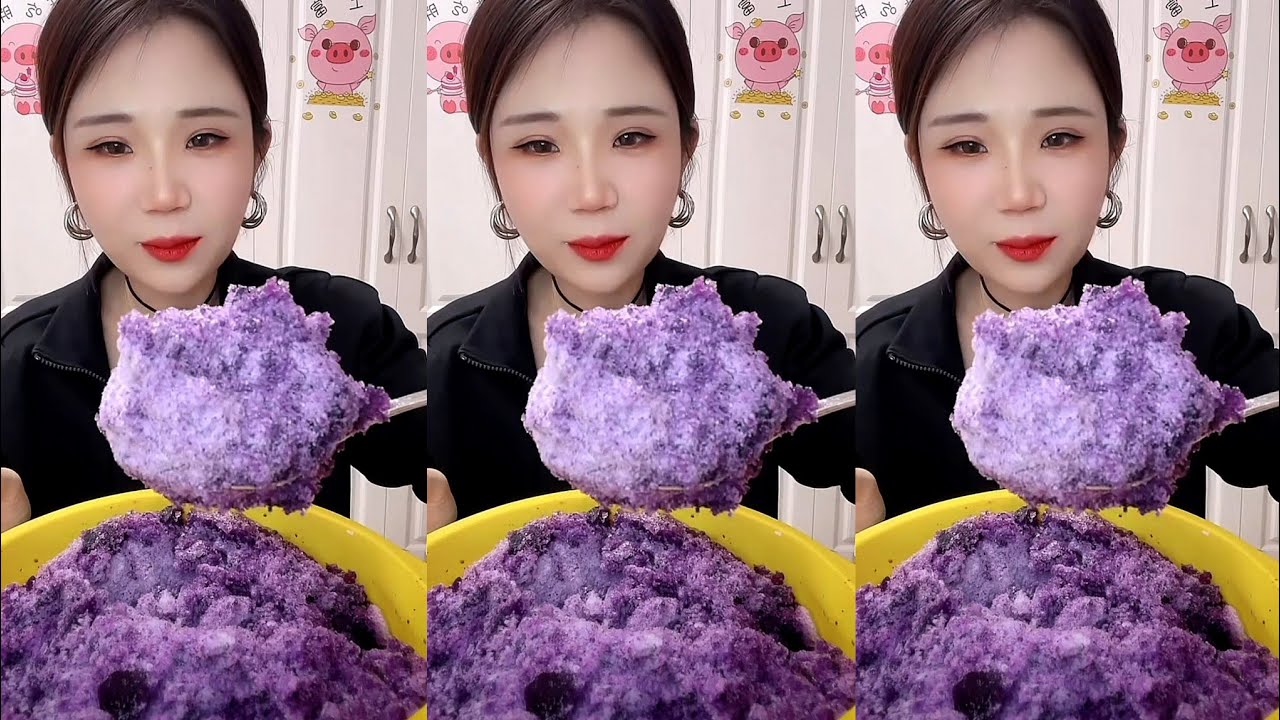 ASMR SHAVED ICE EATING YY