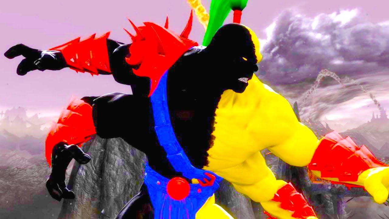 Mortal Kombat Komplete Edition - Volcana Goro & Dark Kahn Tag Ladder 4K Gameplay Playthrough
