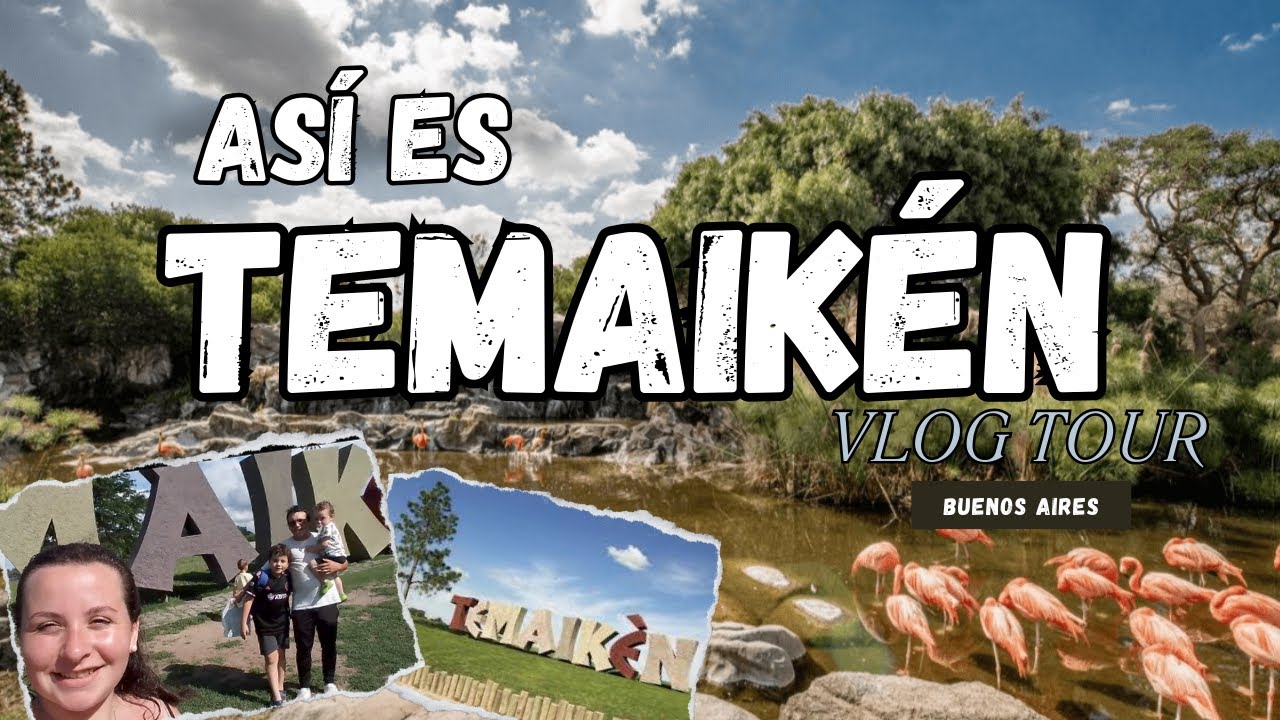 ASI ES EL BIOPARQUE TEMAIKÉN /PUNTO TURISTICO EN BSAS,  ARGENTINA / DE PASEO EN BUENOS AIRES