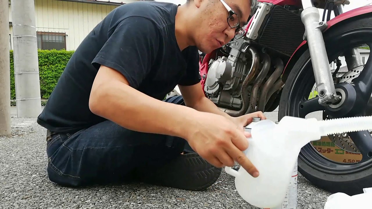 【単車・整備】バンディット250Vオイル交換【GJ77A】