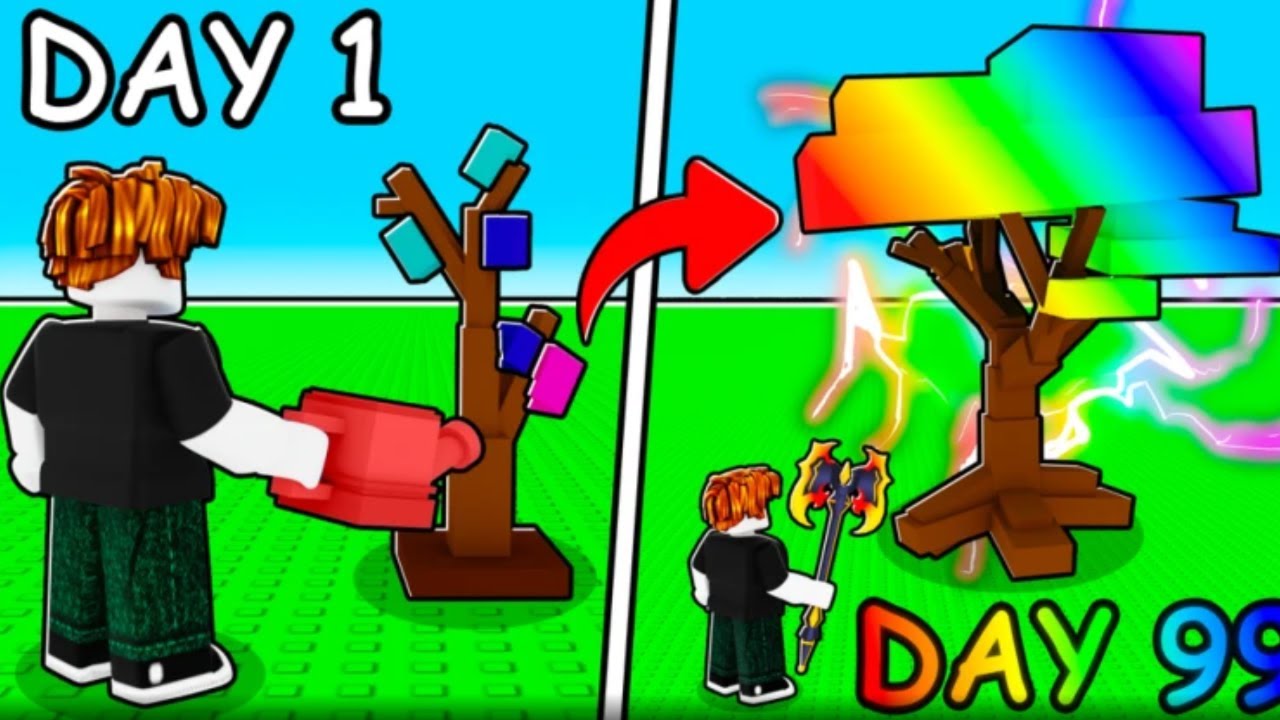 Den GRÖßTEN BAUM in Roblox züchten, um ihn zu VERKAUFEN!!!