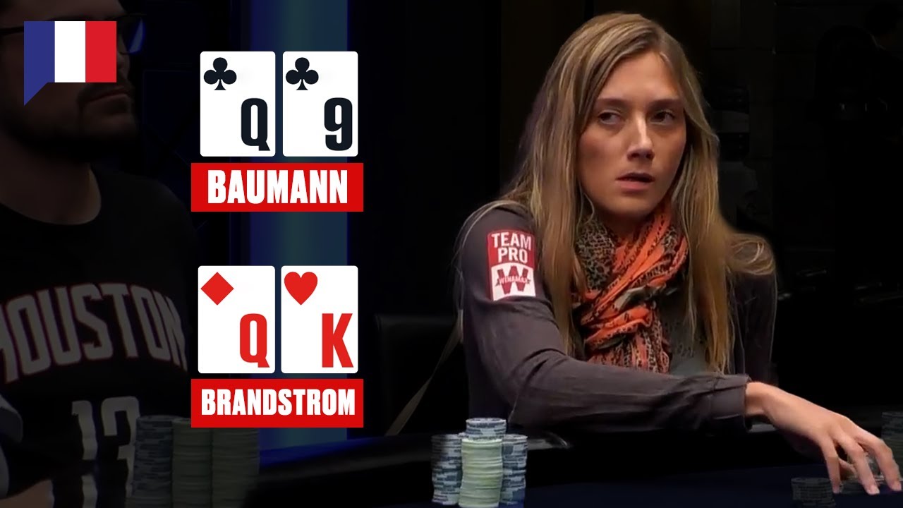 GAELLE BAUMANN VS BRANDSTROM &spades;️ Les Meilleurs Clips de Poker &spades;️ PokerStars en Fran&ccedil;ais