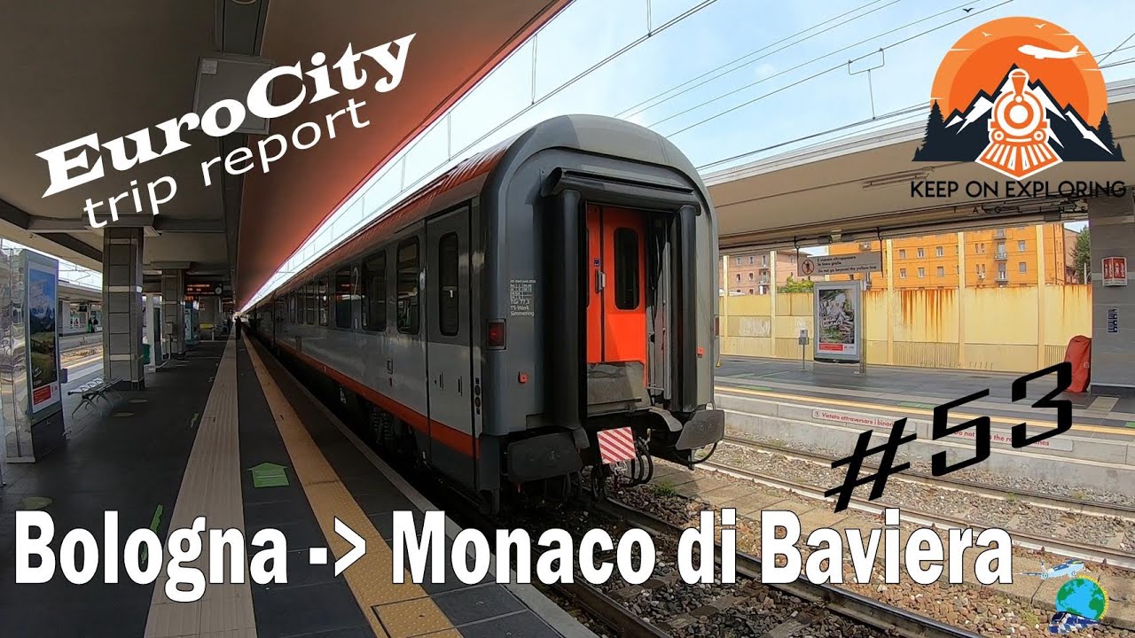 BGV #53 - ÖBB/DB EUROCITY Bologna - Munich/München (2nd class / locomotive / 1st class)