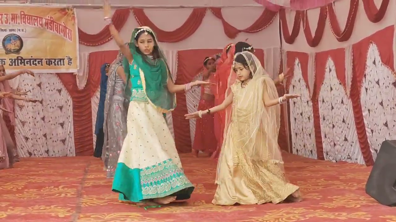 Ghoomar Dance Performance | Republic Day Celebration | मंडी बामोरा की बच्चियों का अद्भुत डांस
