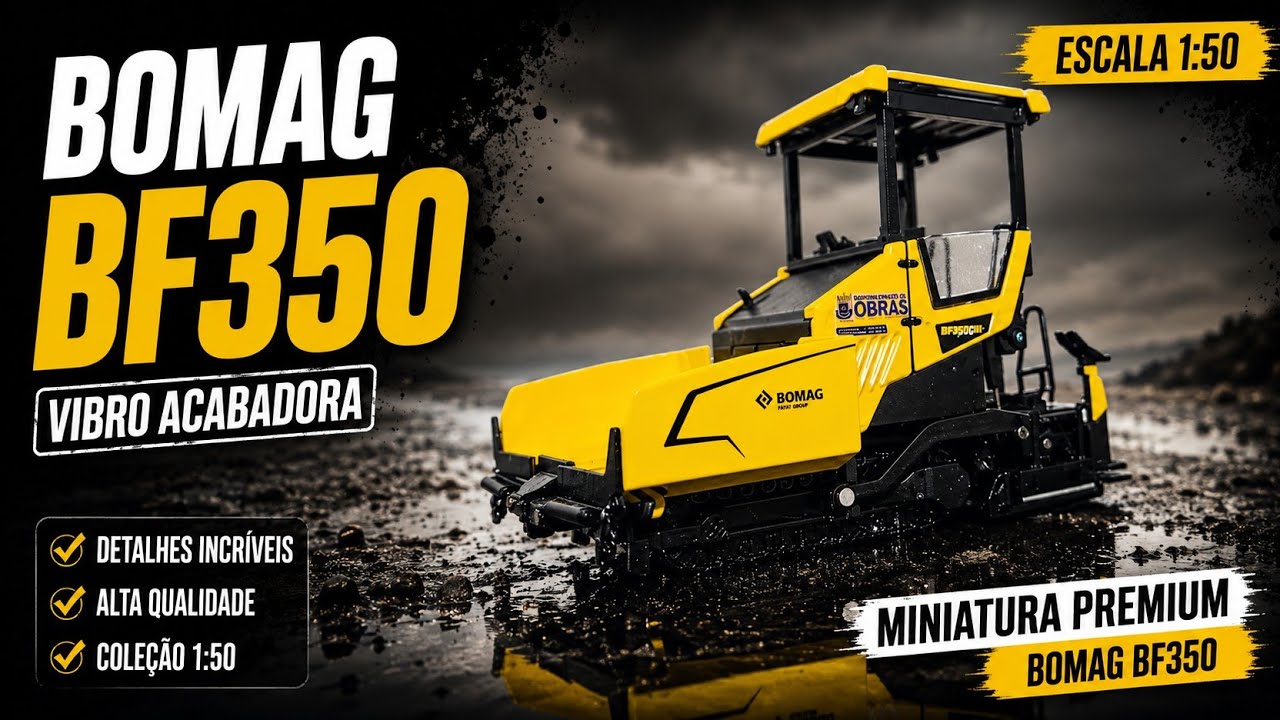 Bomag BF350 _ miniatura escala 1/50