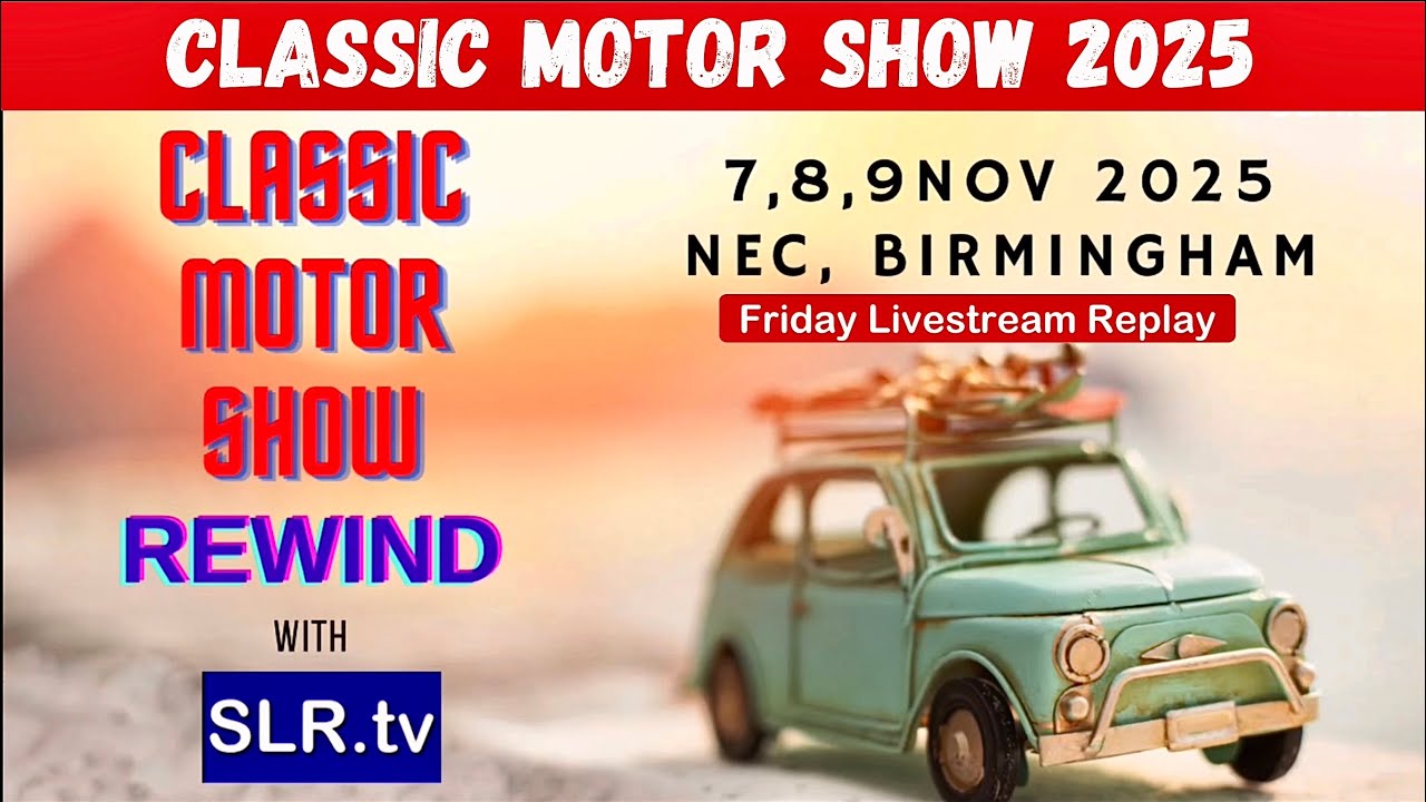 NEC Classic Motor Show | Livestream replay Friday
