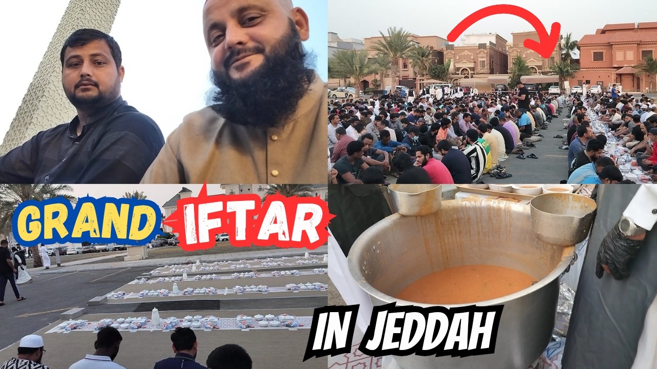 Grand Iftar in Jeddah | Ramadan Iftar Vlog Jeddah 2026