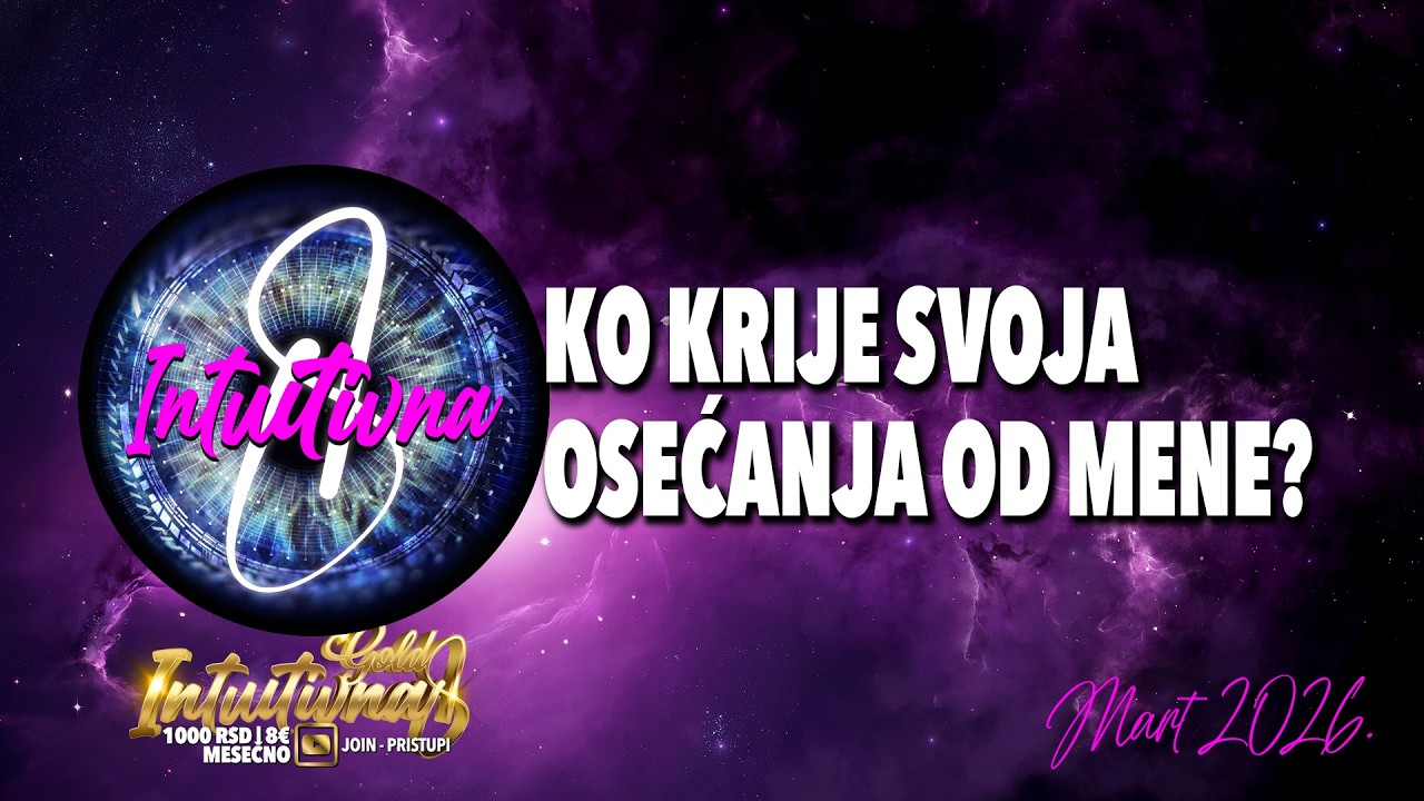 🌟KO KRIJE SVOJA OSEĆANJA OD MENE?🌟 Tarot citanje 🔮 Grupno otvaranje @Intuitivna8 ​