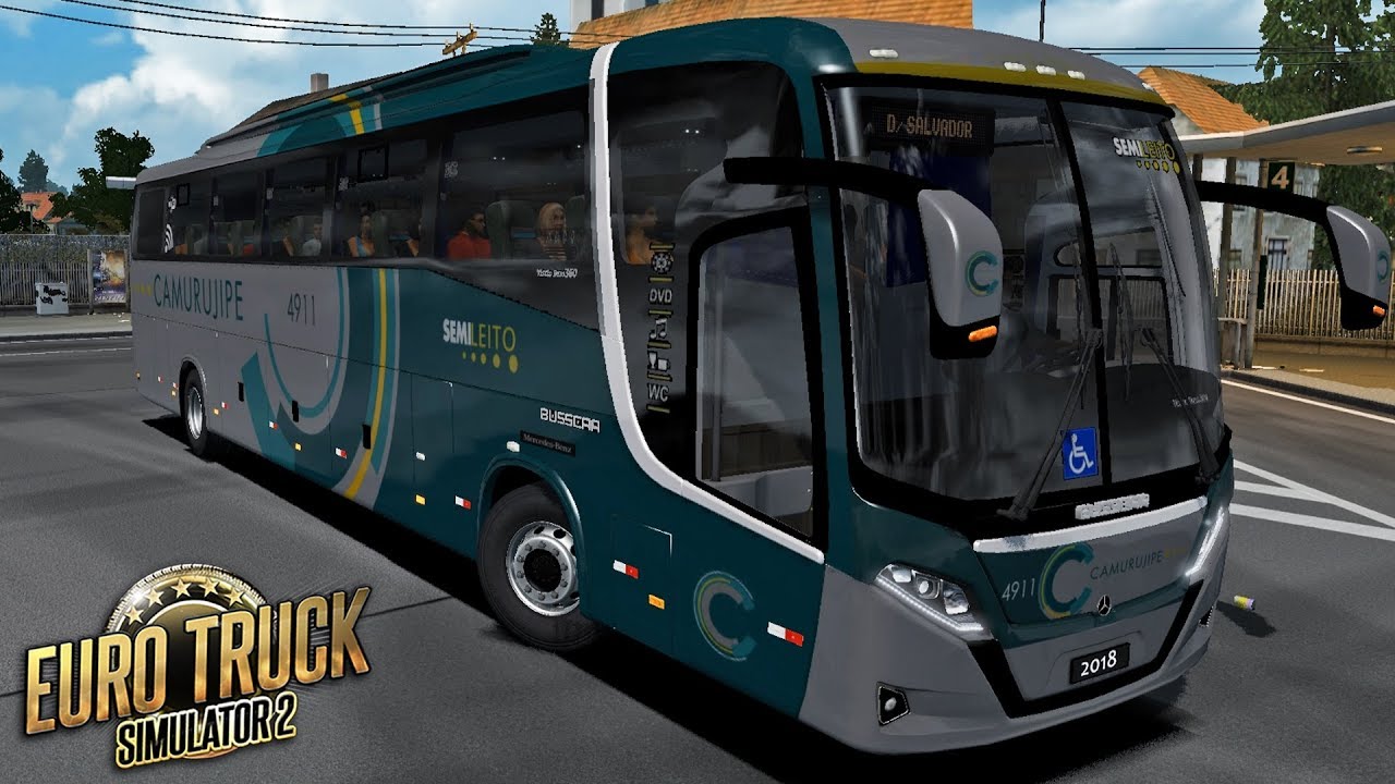 ETS 2 &ndash; MOD BUS | VISSTA BUS 360 | CAMURUJIPE | Salvador / Gandu - EAA BUS