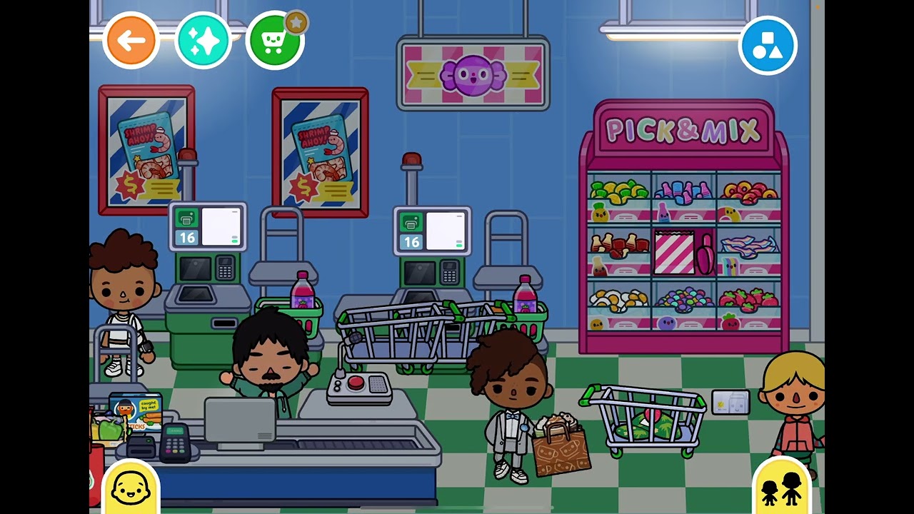 At my friend car we did a challenge where we had to stay in a car and we can’t leave toca Boca rp * 