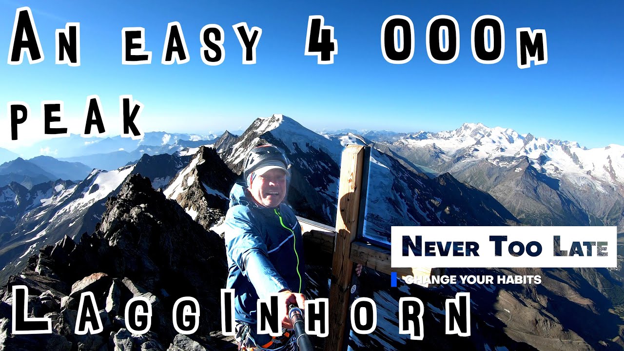 Lagginhorn: An easy 4 000-meter peak