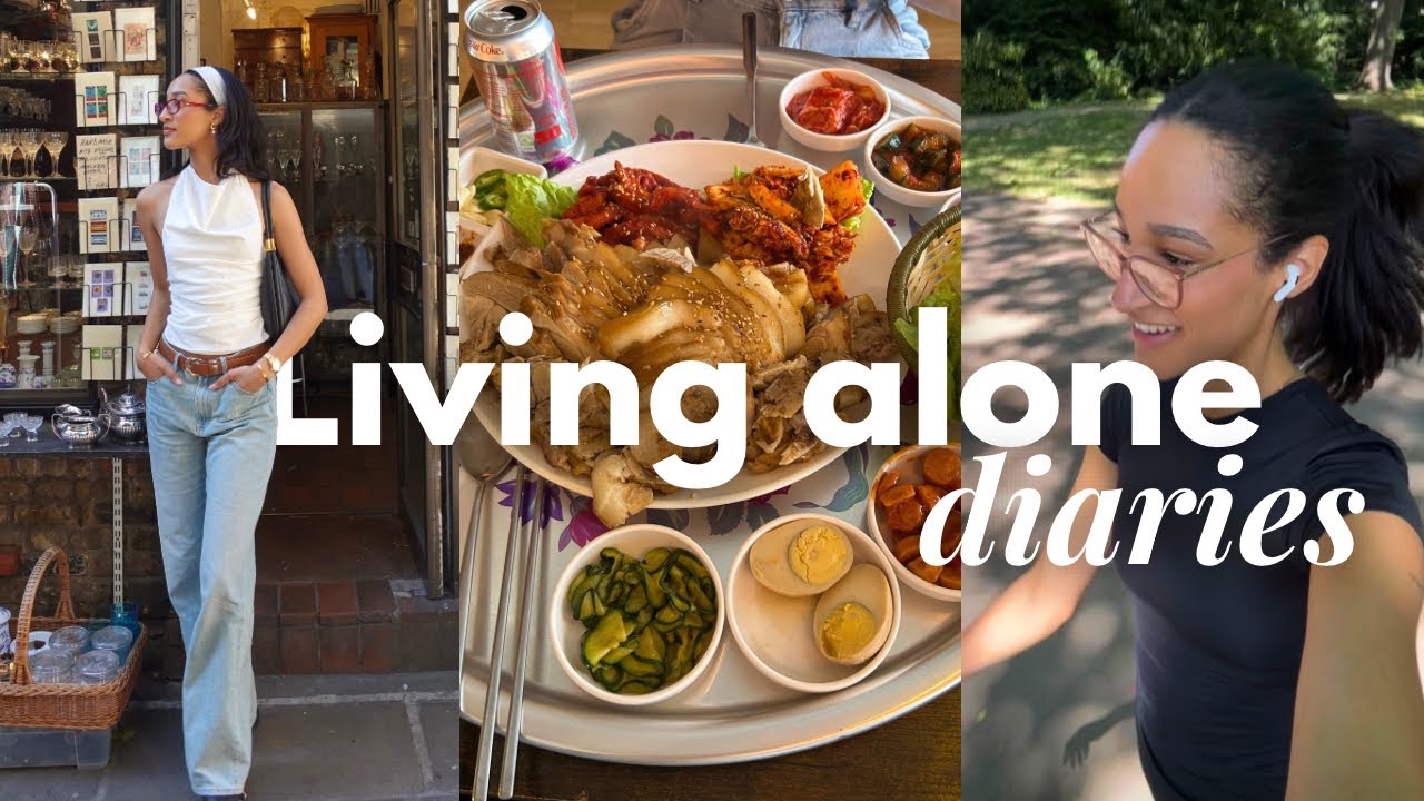 Living Alone Diaries| Enjoying the single season, healthy dessert recipe, trying a new Matcha & more