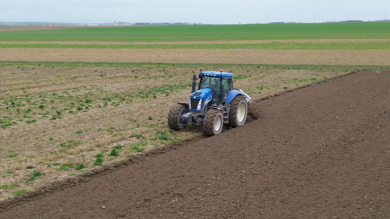 🇨🇵Labour d'hivers avec T8030 dans l'aube🇨🇵