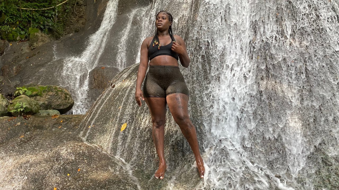 BEAUTIFUL HIDDEN WATERFALL | COOKING JAMAICAN SUPERFOODS