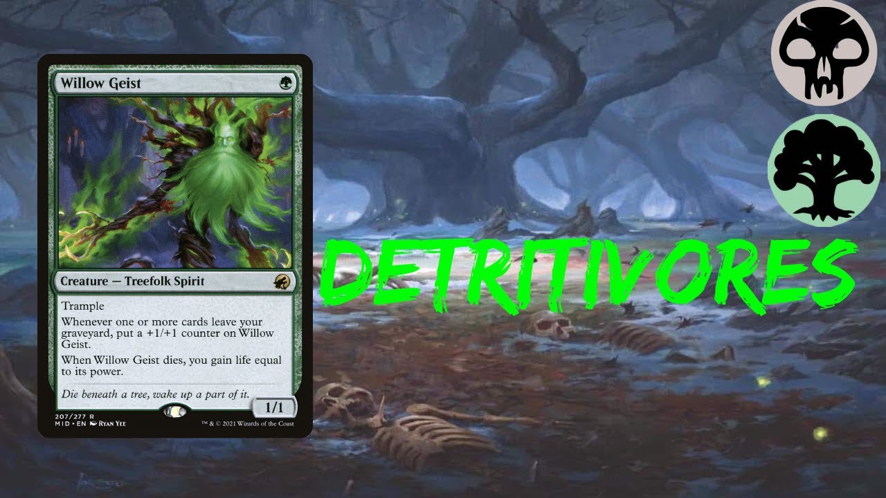 Detritivores | Golgari Graveyard Synergy | Innistrad: Midnight Hunt Standard