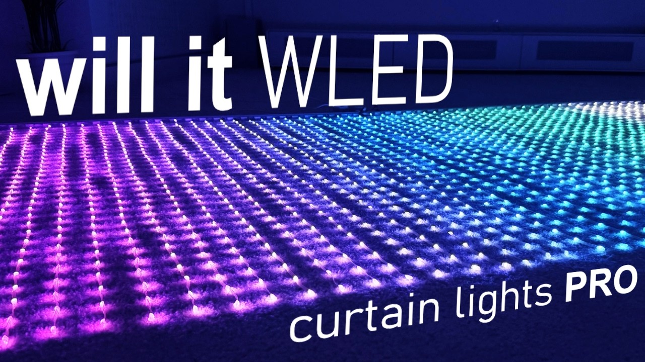 will it WLED - episode 9 (new Govee curtain lights PRO)