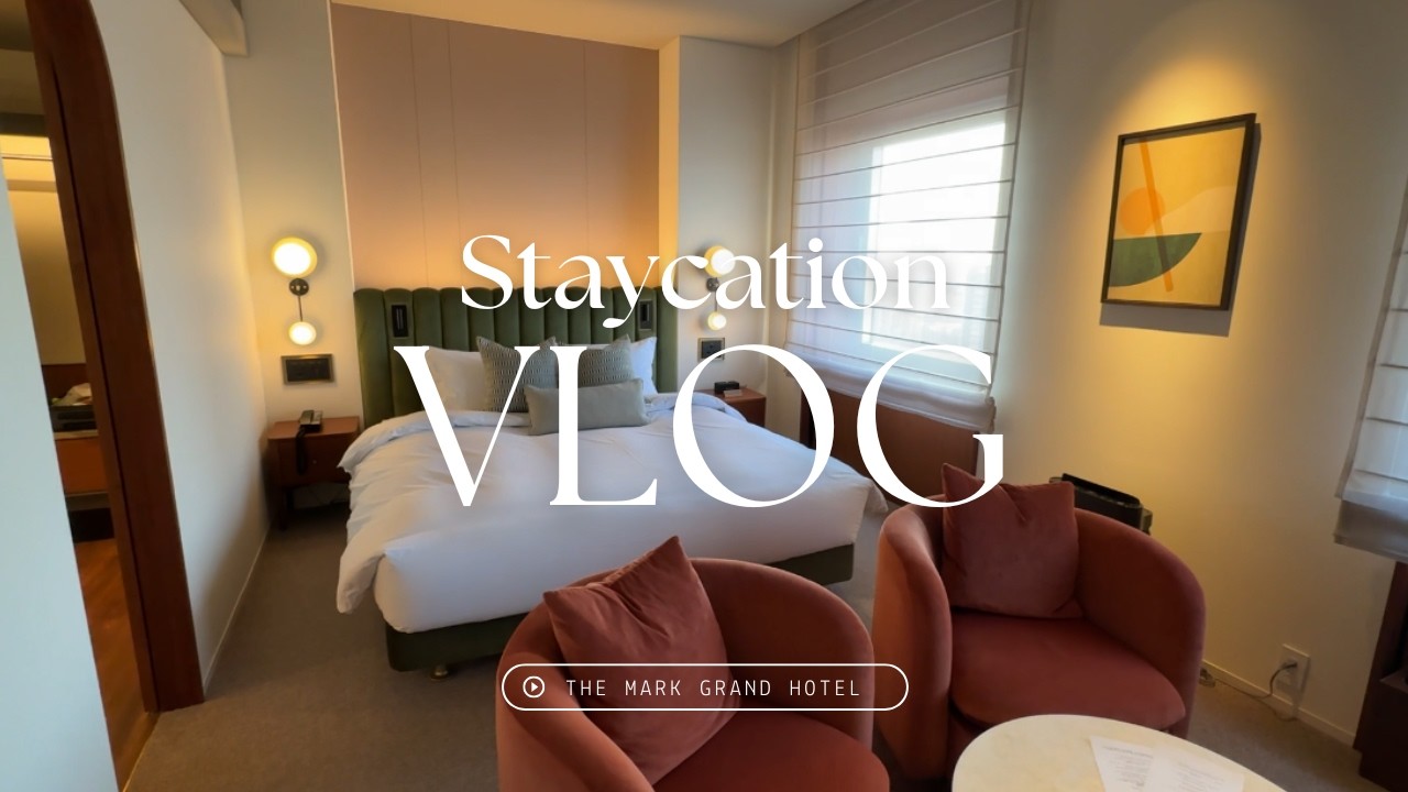 【Vlog】THE MARK GRAND HOTEL｜ホカンス｜誕生日ドライブデート