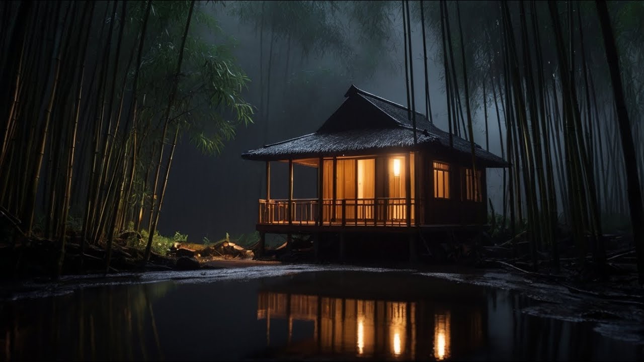 Rain on the Roof - Sleep with the Sound of Rain, Eliminate Insomnia Thanks to Heavy Rain and Thunder