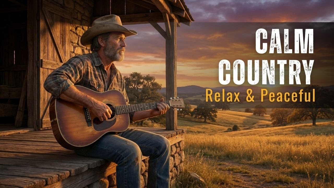 【Calm Country 29】Peaceful Playlist / for Relax / Work / Pop / Ballad / Study / Coffee 🤠🎶