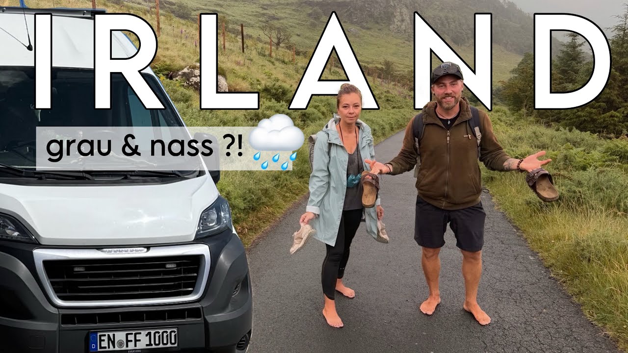 Wir brechen ab!!! Regen. Wind. Nerven am Ende 😩 | Irland Roadtrip mit dem Camper 🚐 🌧️ 🇮🇪