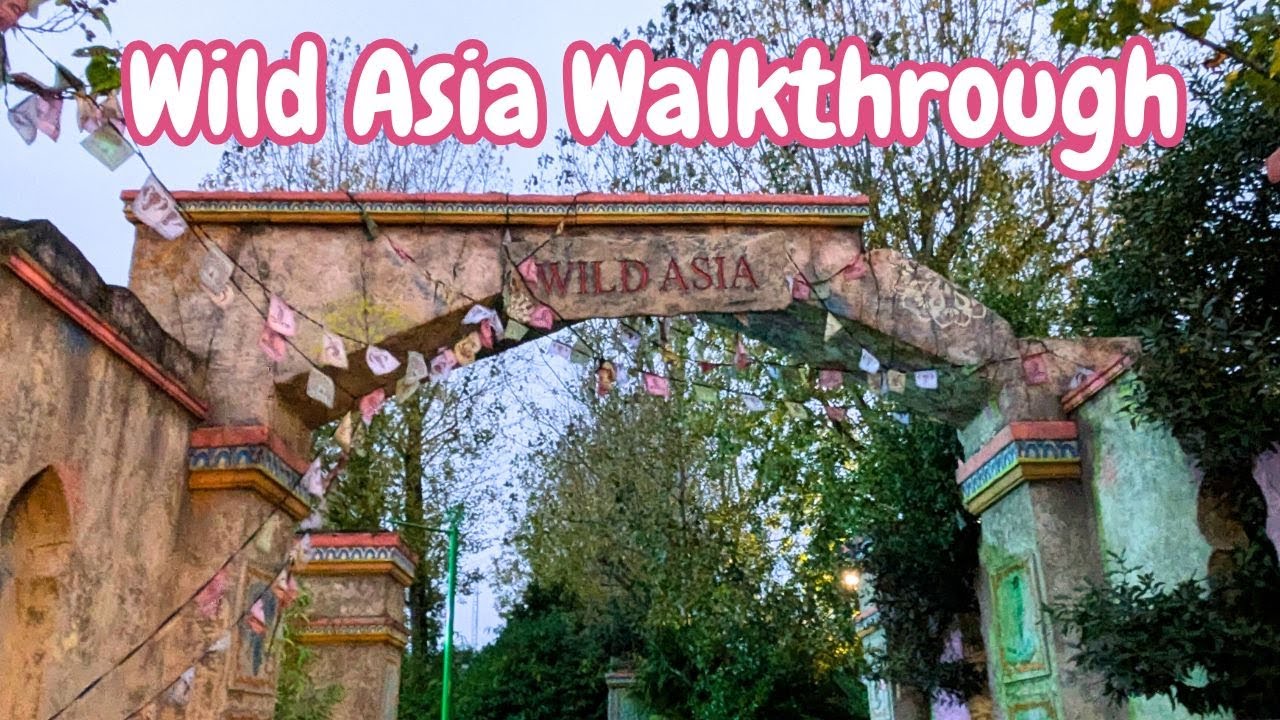 Tour of Wild Asia Full Walkthough 2024 at Chessington World of Adventures Resort