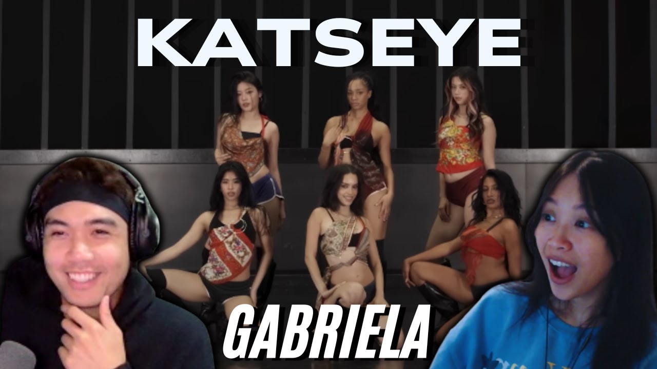 KATSEYE - Реакция на танцевальную практику «Габриэла»!