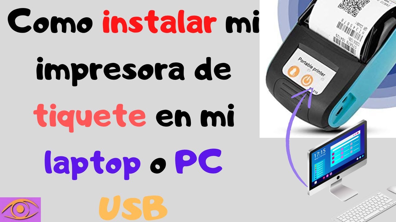 configurar impresora pos para la pc(2024)como instalar driver de impresora de tiket en la pc,pt-210