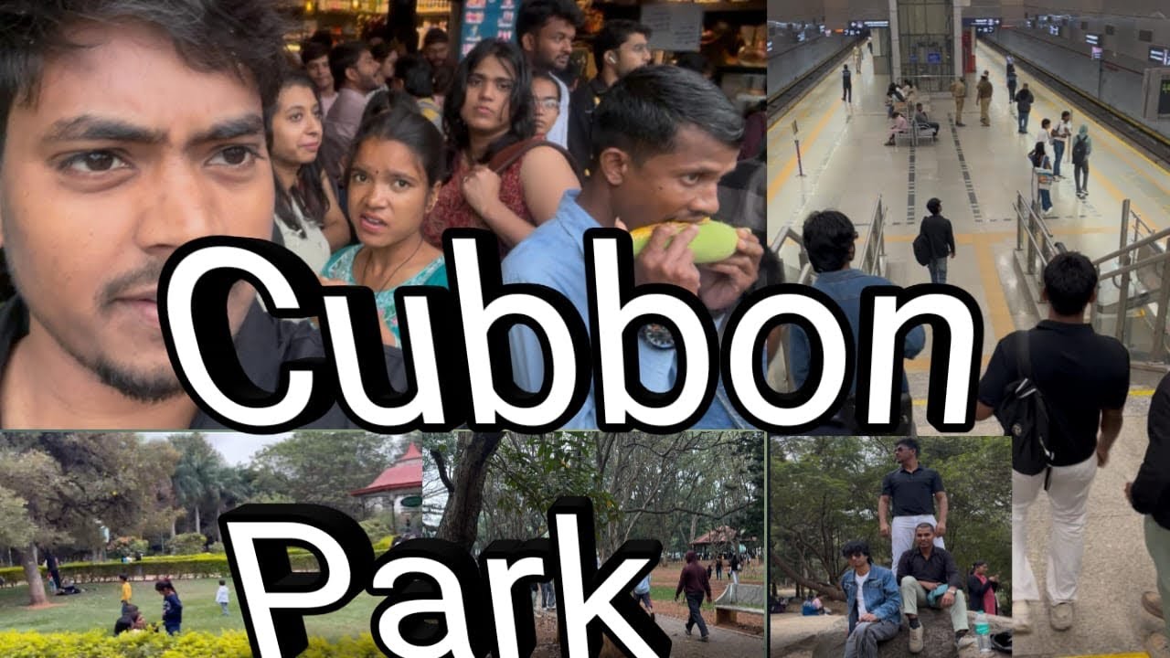 Cubbon Park Bengaluru Vlog🌿 Nature Crowd &Chill Moment 