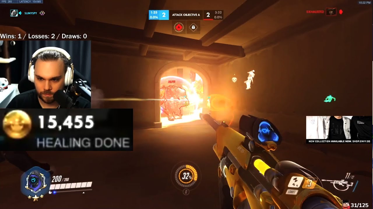 ml7 Best Ana in the World! 15k Heal! [ Overwatch Season 28 Top 500 ]