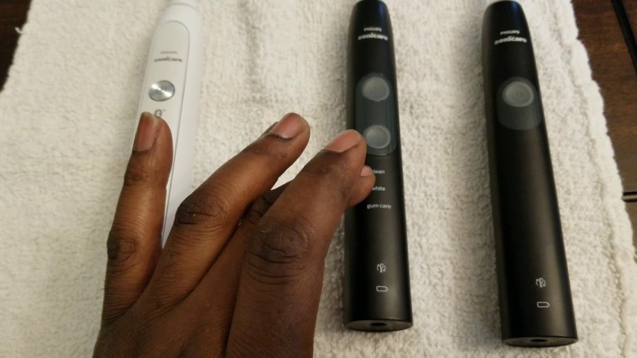 Philips Sonicare FlexCare Platinum,  Sonicare 5100, and the Sonicare 4300