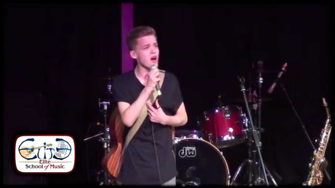 Reece Bibby of New Hope Club performs Latch and Too Close
