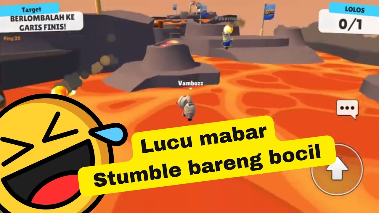 Mabar Lucu sama Bocil Stumble Guys Gameplay