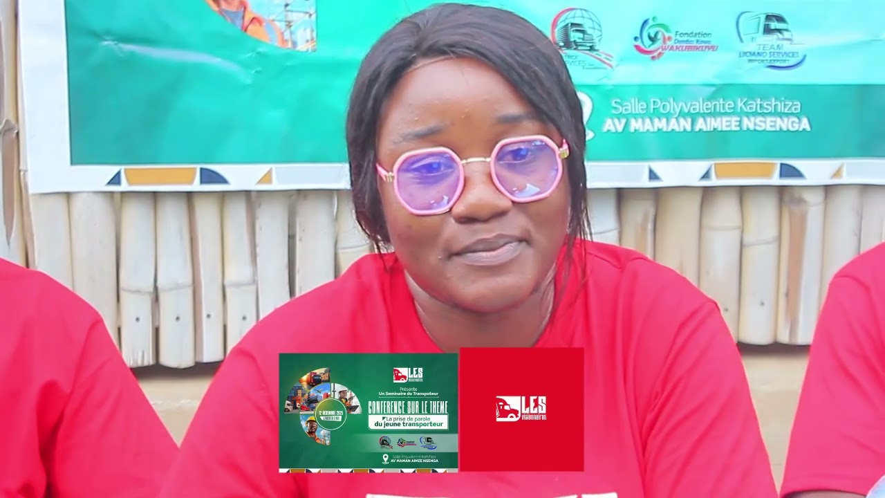 POINT DE PRESS AVEC LES JEUNES TRANSPORTEURS 